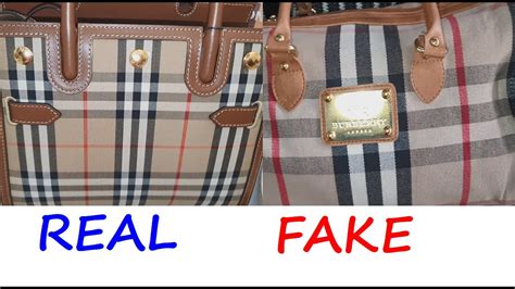 fake burberry purse vs real|knock off burberry purse.